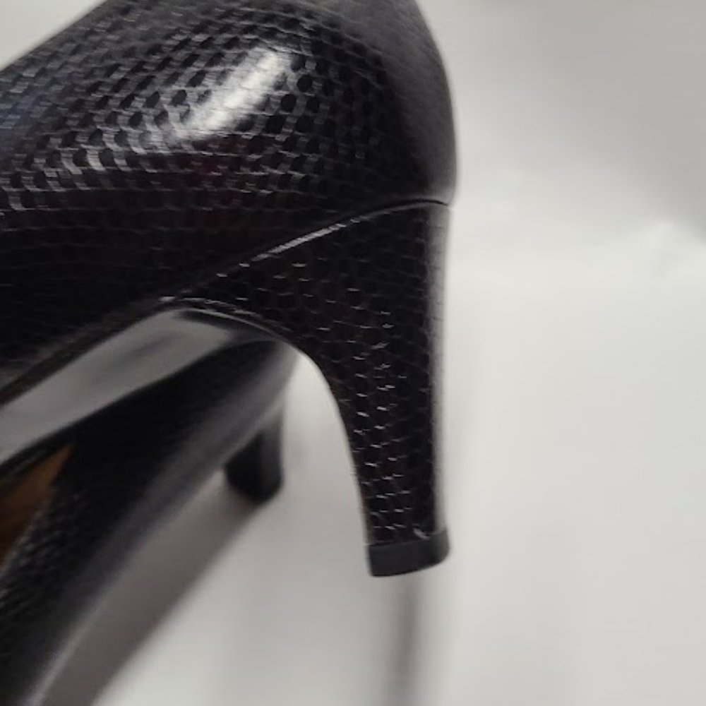 Salvatore Ferragamo Heels 6 B Black - Picture 9 of 9